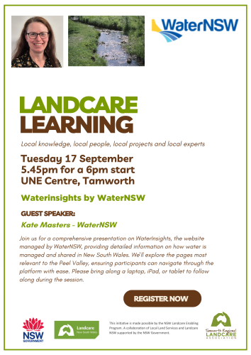 Landcare Learning - Waterinsights by WaterNSW