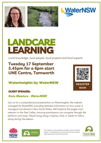 Landcare Learning Waterinsights by WaterNSW