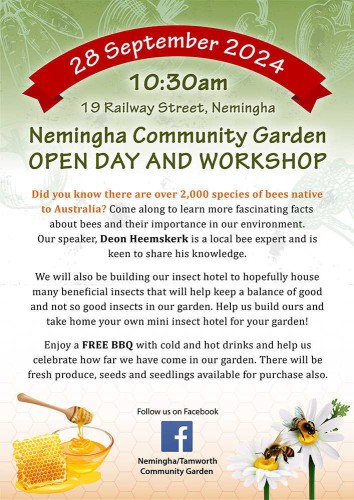 Nemingha Community Garden and Open Day and Workshop