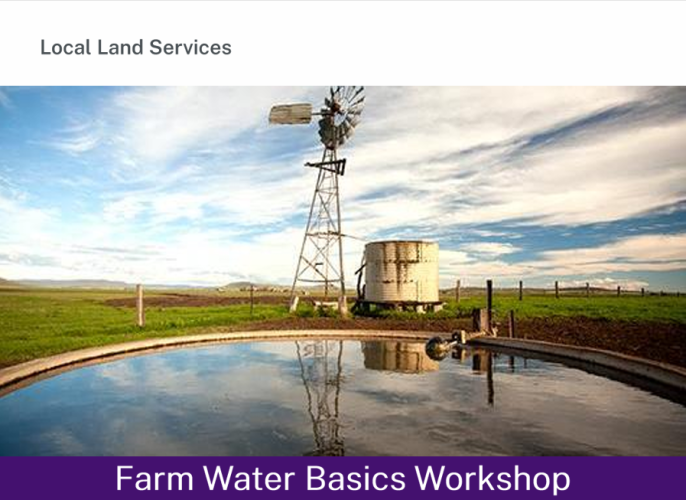 Small farms - Farm Water Basics