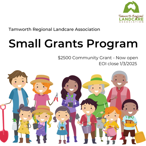 Small Grants Program is now open!