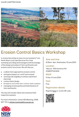 Erosion Control Basics Workshop (LLS event)